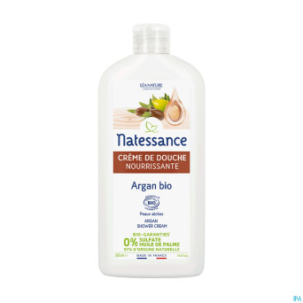 Natessance creme douche argan fleur orang.bio500ml