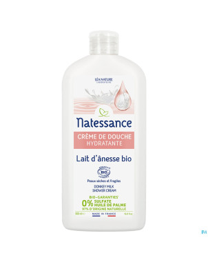 Natessance creme douche lait anesse camom.bio500ml