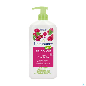 Natessance gel douche kids framboise    500ml