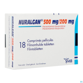 Nuralgan 500mg/200mg   comp pell 18