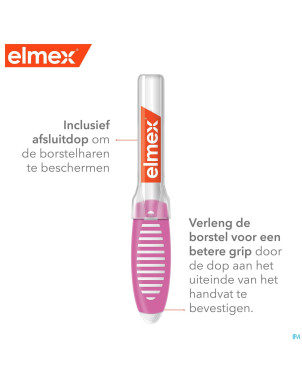 Elmex set brossettes interdentaires iso 0 0,6mm 8