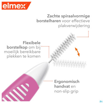 Elmex set brossettes interdentaires iso 0 0,6mm 8