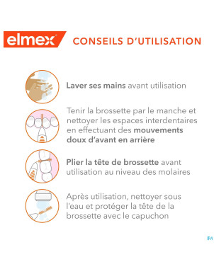 Elmex set brossettes interdentaires iso 0 0,6mm 8