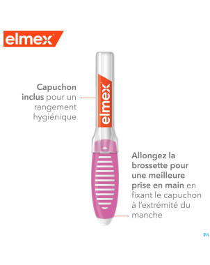 Elmex set brossettes interdentaires iso 0 0,6mm 8