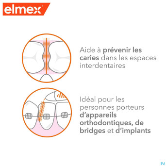 Elmex set brossettes interdentaires iso 2 0,9mm 8
