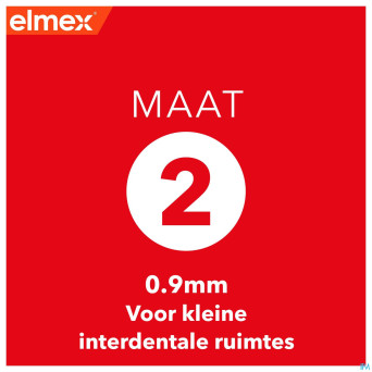 Elmex set brossettes interdentaires iso 2 0,9mm 8