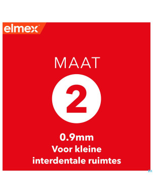 Elmex set brossettes interdentaires iso 2 0,9mm 8