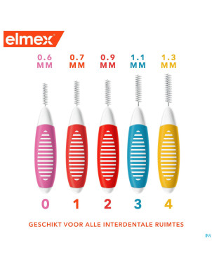 Elmex set brossettes interdentaires iso 3 1,1mm 8