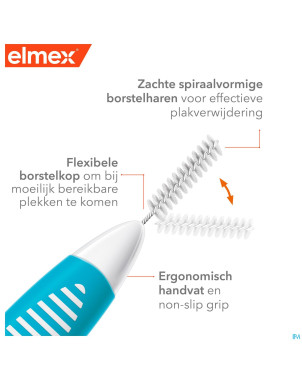 Elmex set brossettes interdentaires iso 3 1,1mm 8