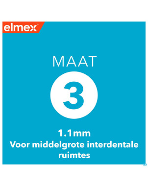 Elmex set brossettes interdentaires iso 3 1,1mm 8