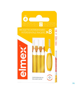 Elmex set brossettes interdentaires iso 4 1,3mm 8