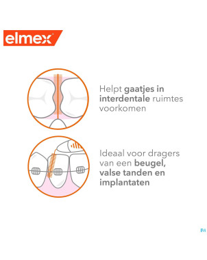Elmex set brossettes interdentaires iso 4 1,3mm 8