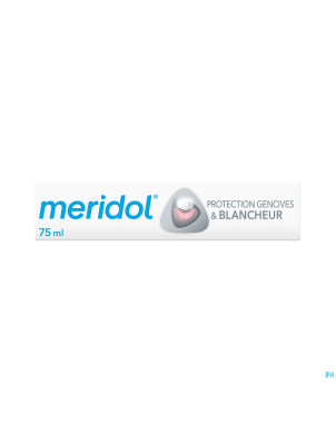 Meridol dentifrice protect.gencives&blancheur 75ml