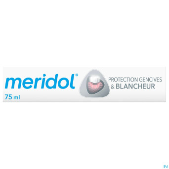 Meridol dentifrice protect.gencives&blancheur 75ml