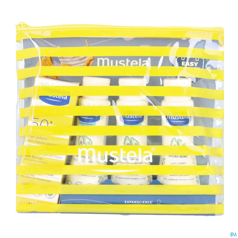 Mustela trousse voyage&lait solaire ip50+  4 prod.