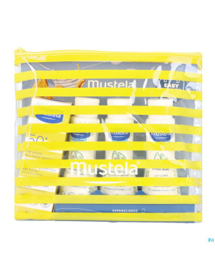 Mustela trousse voyage&lait solaire ip50+  4 prod.