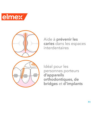 Elmex set brossettes interdentaires iso 1 0,7mm 8