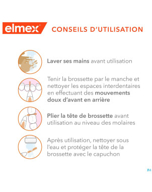 Elmex set brossettes interdentaires iso 1 0,7mm 8