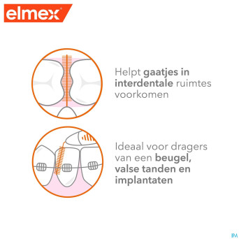 Elmex set brossettes interdentaires iso 1 0,7mm 8