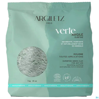 Argiletz argile verte surfine   1kg