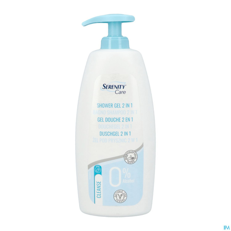 Serenity care gel douche 2en1 500ml