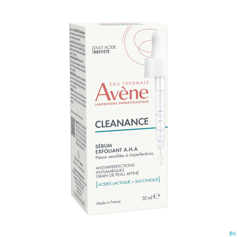 Avene cleanance serum exfoliant a.h.a 30ml
