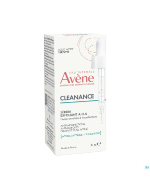 Avene cleanance serum exfoliant a.h.a 30ml