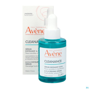 Avene cleanance serum exfoliant a.h.a 30ml