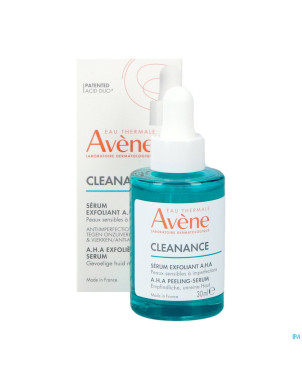 Avene cleanance serum exfoliant a.h.a 30ml