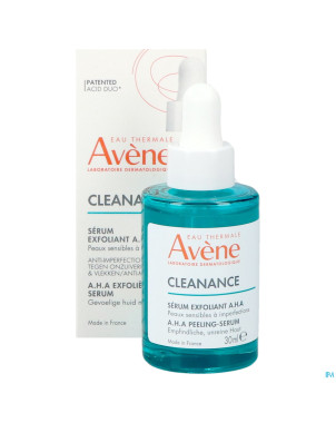 Avene cleanance serum exfoliant a.h.a 30ml