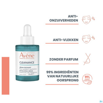 Avene cleanance serum exfoliant a.h.a 30ml