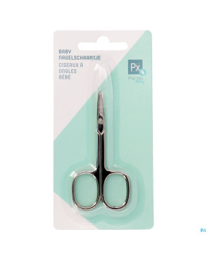Pharmex bebe ciseaux a ongles bout rond