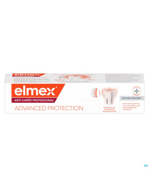 Elmex dentifrice a/caries professional 75ml