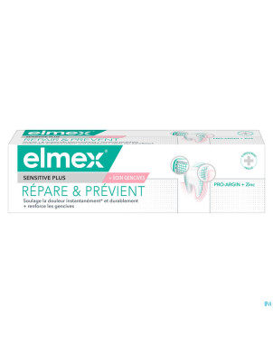 Elmex dentifrice sensi.plus repare&prev.  75ml nf