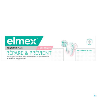 Elmex dentifrice sensi.plus repare&prev.  75ml nf
