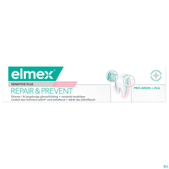 Elmex dentifrice sensi.plus repare&prev.  75ml nf