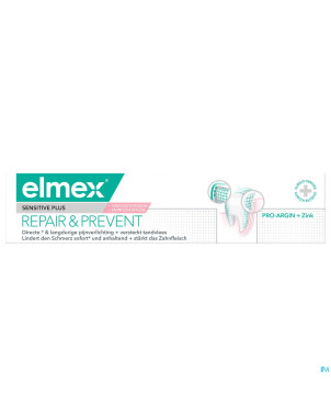 Elmex dentifrice sensi.plus repare&prev.  75ml nf