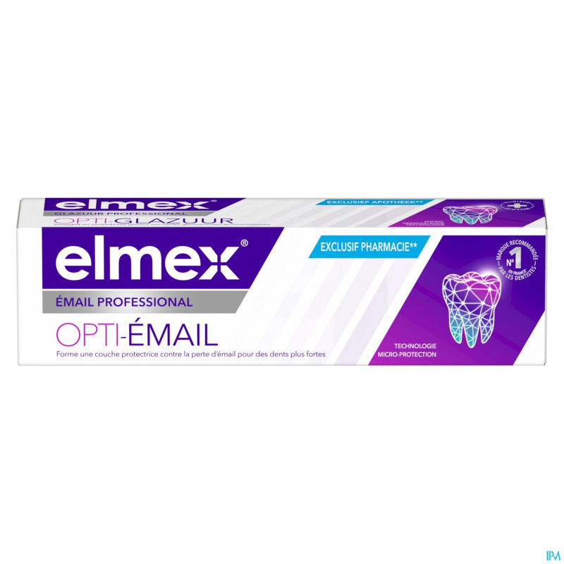 Elmex dentifrice opti-email professionnel 75ml