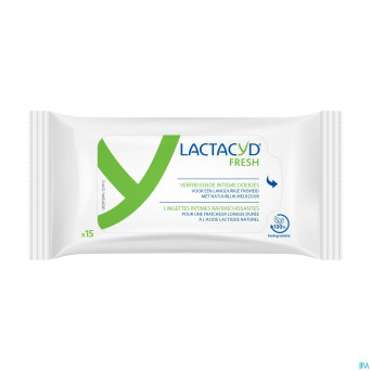 Lactacyd lingettes intimes fresh 15