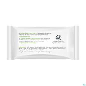 Lactacyd lingettes intimes fresh 15