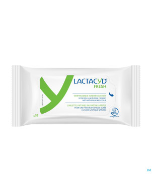 Lactacyd lingettes intimes fresh 15