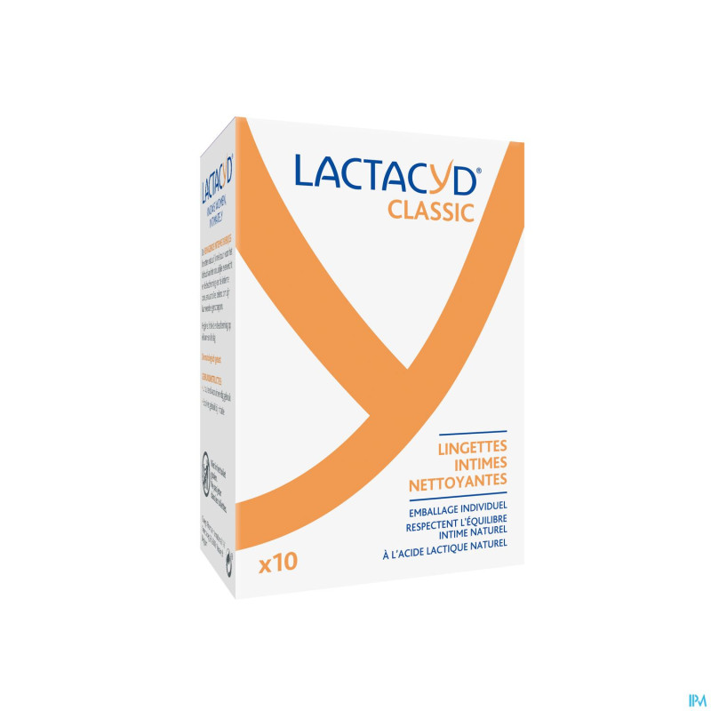Lactacyd lingettes intimes    10