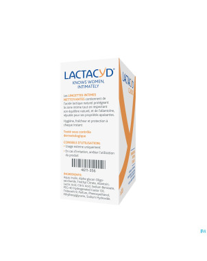 Lactacyd lingettes intimes    10