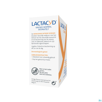 Lactacyd lingettes intimes    10