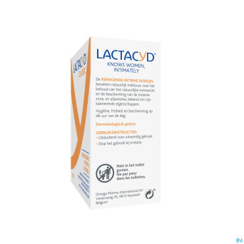 Lactacyd lingettes intimes    10