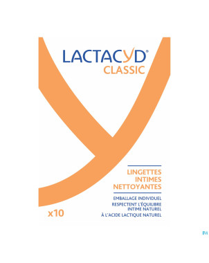 Lactacyd lingettes intimes    10