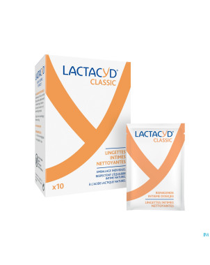 Lactacyd lingettes intimes    10