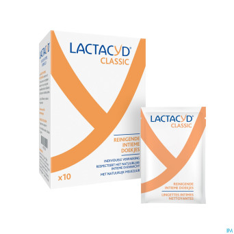 Lactacyd lingettes intimes    10