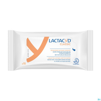 Lactacyd lingettes intimes    15