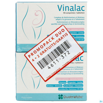 Vinalac promopack duo    caps 2x90